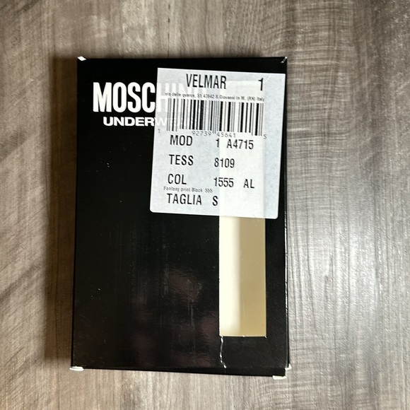 Moschino Cotton Stretch Boxer Brief - XS (US) - Picture 4 of 4